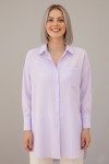 Çizgili Gömlek Lila 12020 Çizgili Gömlek Lila 12020