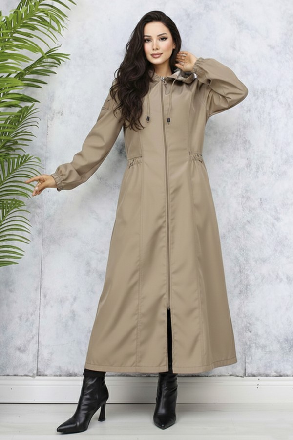 Mevsimlik Trençkot Vizon 1305