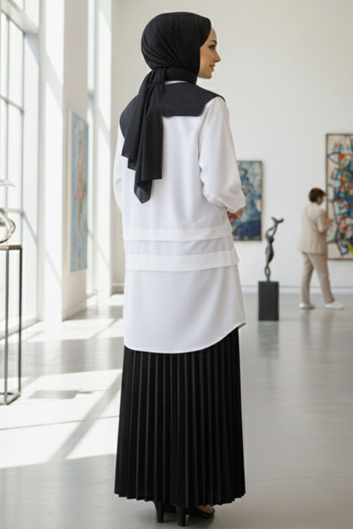  Sivri Yakalı Gömlek Beyaz 2068