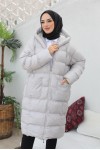 Oversize Şişme Mont Taş 2255 Oversize Şişme Mont Taş 2255