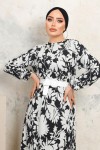 Kemerli Tesettür Elbise Siyah 3134 Kemerli Tesettür Elbise Siyah 3134