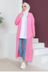Mevsimlik Pamuk Hırka Pembe 2460 Mevsimlik Pamuk Hırka Pembe 2460