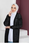 Mevsimlik Pamuk Hırka Siyah 2460 Mevsimlik Pamuk Hırka Siyah 2460