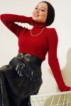 Balıkçı Yaka Triko Body Bordo 584 Balıkçı Yaka Triko Body Bordo 584