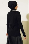 Balıkçı Yaka Triko Body Siyah 584 Balıkçı Yaka Triko Body Siyah 584
