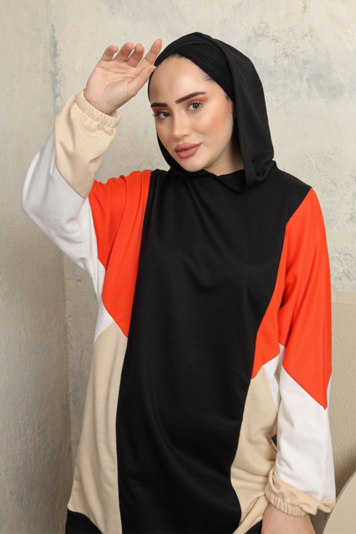 Tesettür İkili Takım Siyah 3408 Tesettür İkili Takım Siyah 3408