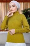 Kolları Düğmeli Balıkçı Yaka Bady Yağ Yeşili 5001 Kolları Düğmeli Balıkçı Yaka Bady Yağ Yeşili 5001