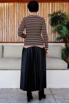 Çizgili Triko Bady Vizon 5087 Çizgili Triko Bady Vizon 5087