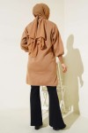 Balon Kol Triko Tunik Camel 3005 Balon Kol Triko Tunik Camel 3005