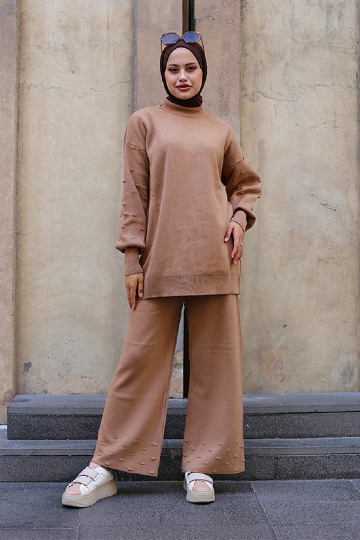 Triko İkili Takım Camel 6116 Triko İkili Takım Camel 6116