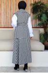 Channel Yelekli 3Lü Takım Siyah 4685 Channel Yelekli 3Lü Takım Siyah 4685