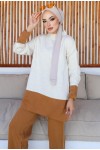 Triko Takım Taş Rengi 23001 Triko Takım Taş Rengi 23001