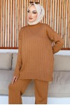 Kalın Fitilli İkili Takım Camel 23005 Kalın Fitilli İkili Takım Camel 23005