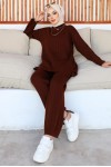 Kalın Fitilli İkili Takım Kahverengi 23005 Kalın Fitilli İkili Takım Kahverengi 23005