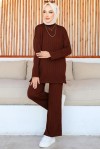 Kalın Fitilli İkili Takım Kahverengi 23005 Kalın Fitilli İkili Takım Kahverengi 23005