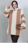 Salaş Triko Kazak Camel 388 Salaş Triko Kazak Camel 388