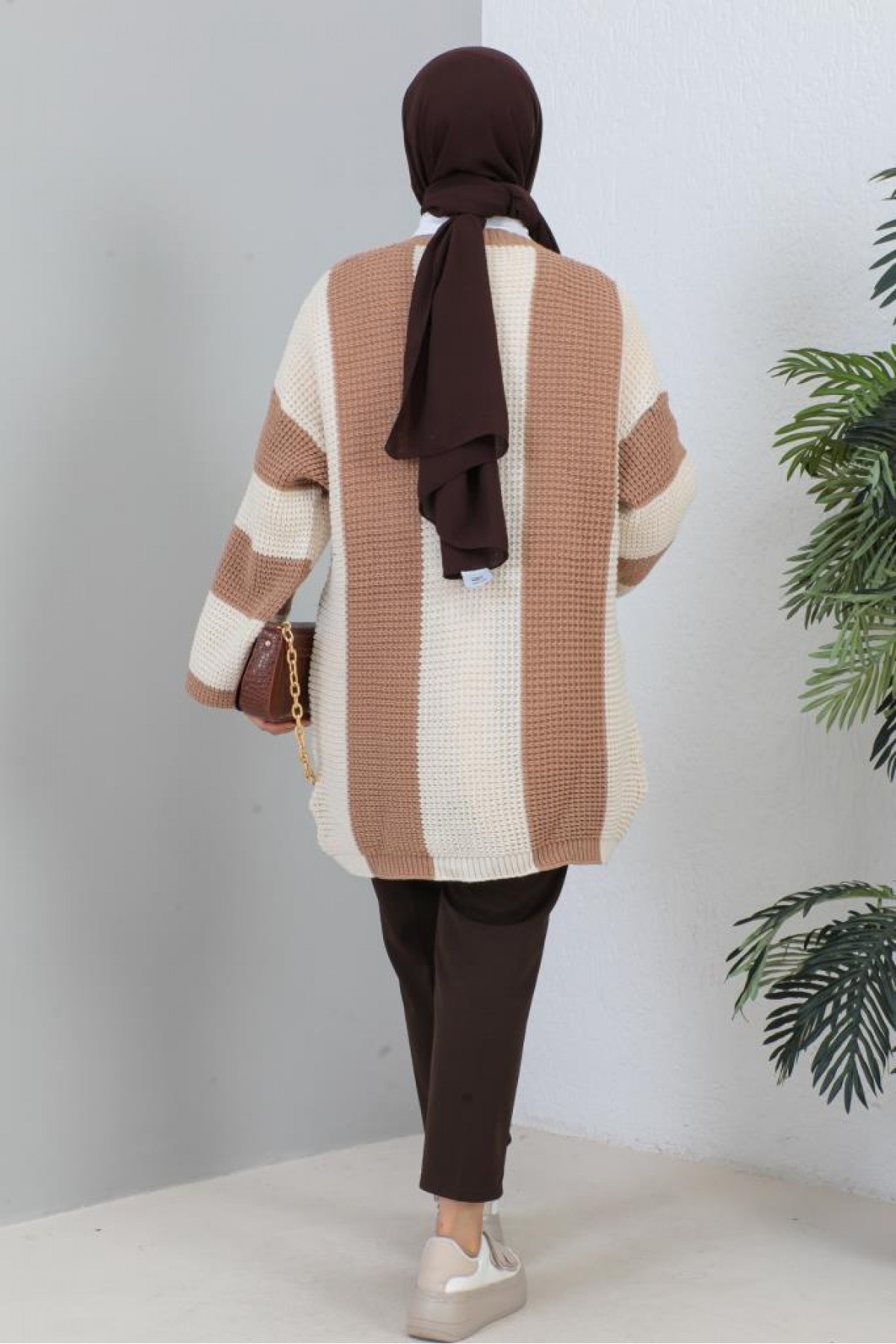 Salaş Triko Kazak Camel 388 Salaş Triko Kazak Camel 388