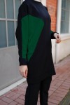 Parçali Asi̇metri̇k İki̇li̇ Takim Zümrüt Yeşili 2012 Parçali Asi̇metri̇k İki̇li̇ Takim Zümrüt Yeşili 2012