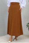 Mevlana Tesettür Etek Taba 211 Mevlana Tesettür Etek Taba 211