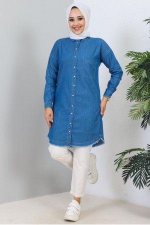  Kot Tunik Lacivert 5593