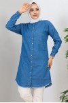  Kot Tunik Lacivert 5593