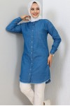  Kot Tunik Lacivert 5593