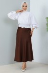 Saten Etek Kahverengi 4098 Saten Etek Kahverengi 4098