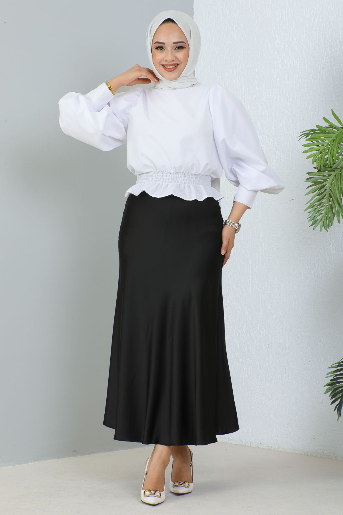 Saten Etek Siyah 4098 Saten Etek Siyah 4098