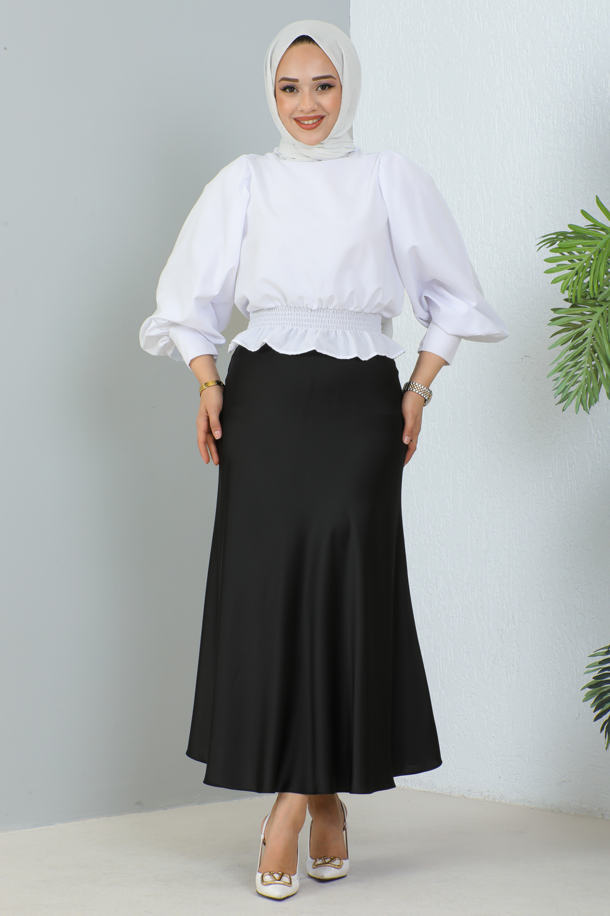 Saten Etek Siyah 4098 Saten Etek Siyah 4098