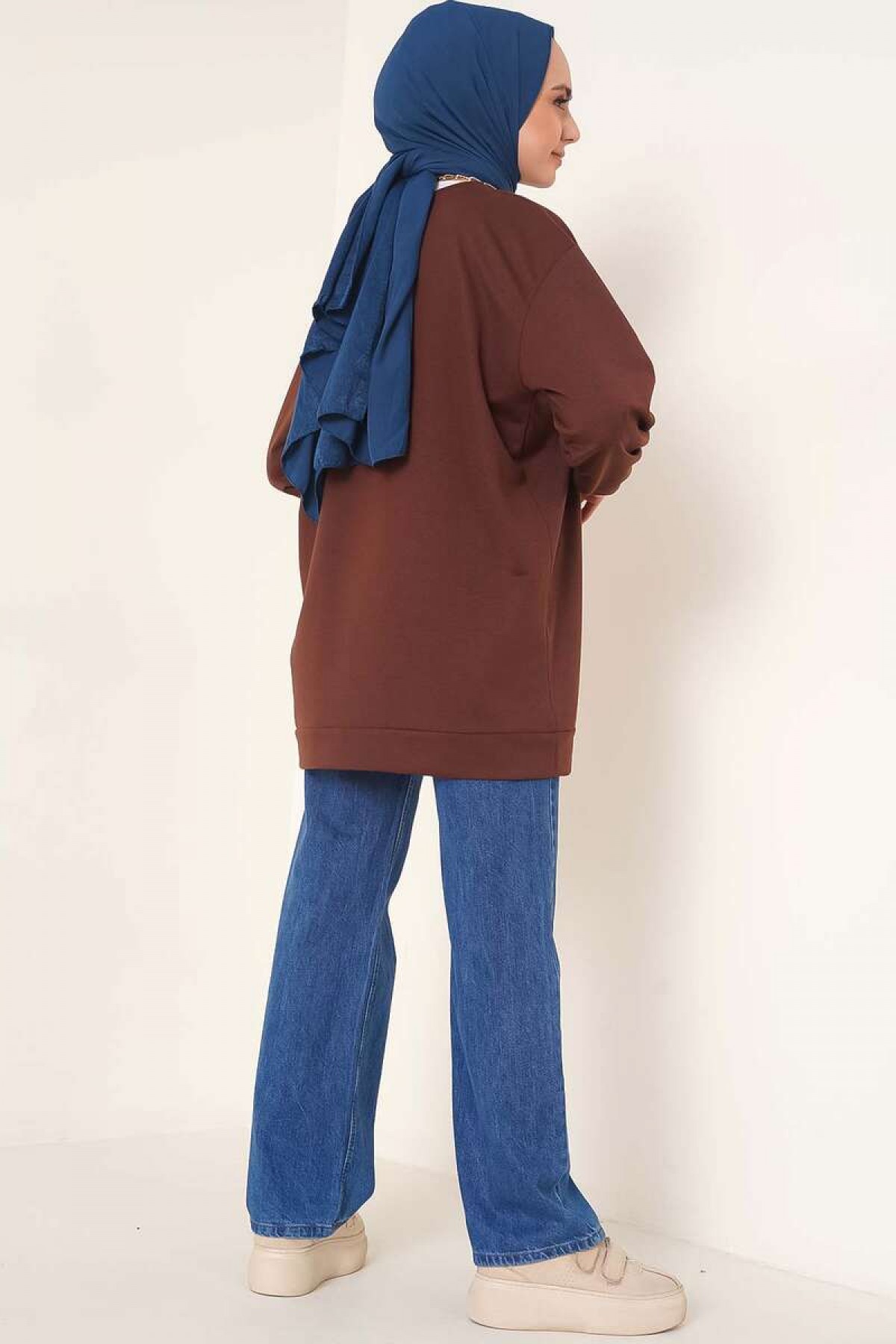  Tunik Sweat Kahverengi 2983
