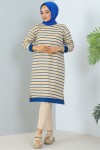 Çizgili Tunik Mavi 1988 Çizgili Tunik Mavi 1988