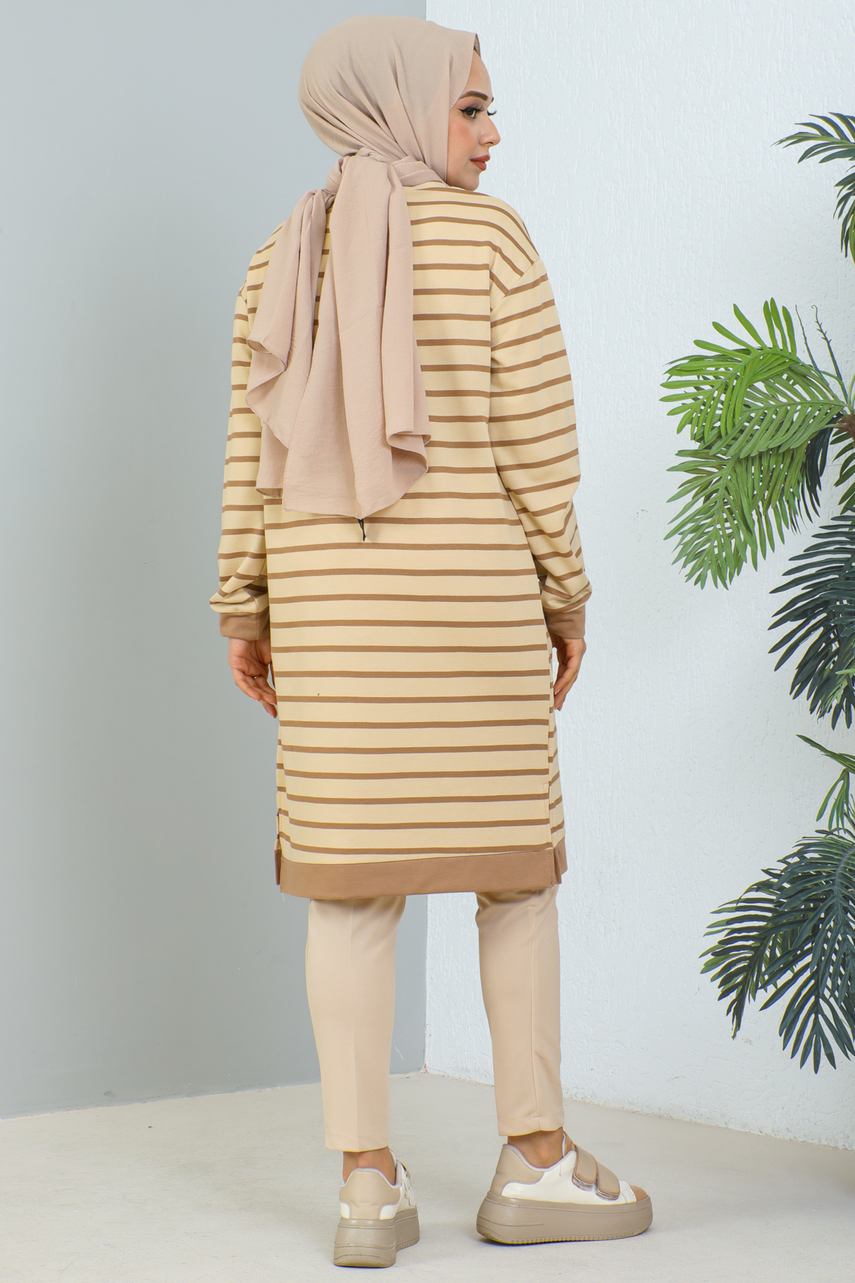 Çizgili Tunik Vizon 1988 Çizgili Tunik Vizon 1988