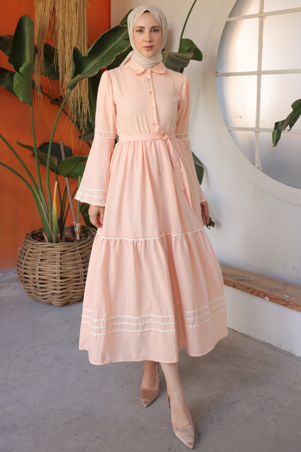 Biyeli Elbise Somon 2035 Biyeli Elbise Somon 2035