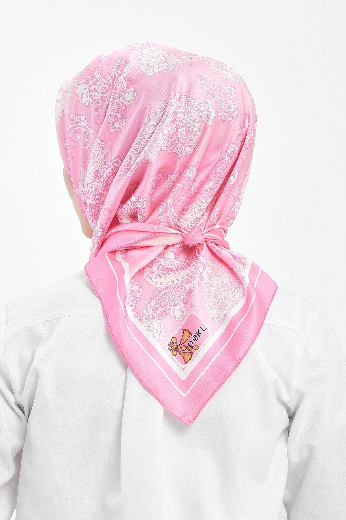 Desenli Eşarp Pembe 33 Desenli Eşarp Pembe 33