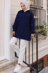 Fitilli Triko Tunik Lacivert 11039-63 Fitilli Triko Tunik Lacivert 11039-63