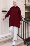 Triko Tunik Bordo 11043-10 Triko Tunik Bordo 11043-10