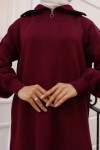 Triko Tunik Bordo 11043-10 Triko Tunik Bordo 11043-10