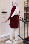 Triko Tunik Bordo 11043-10 Triko Tunik Bordo 11043-10