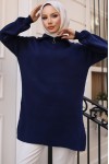  Triko Tunik Lacivert 11043-10