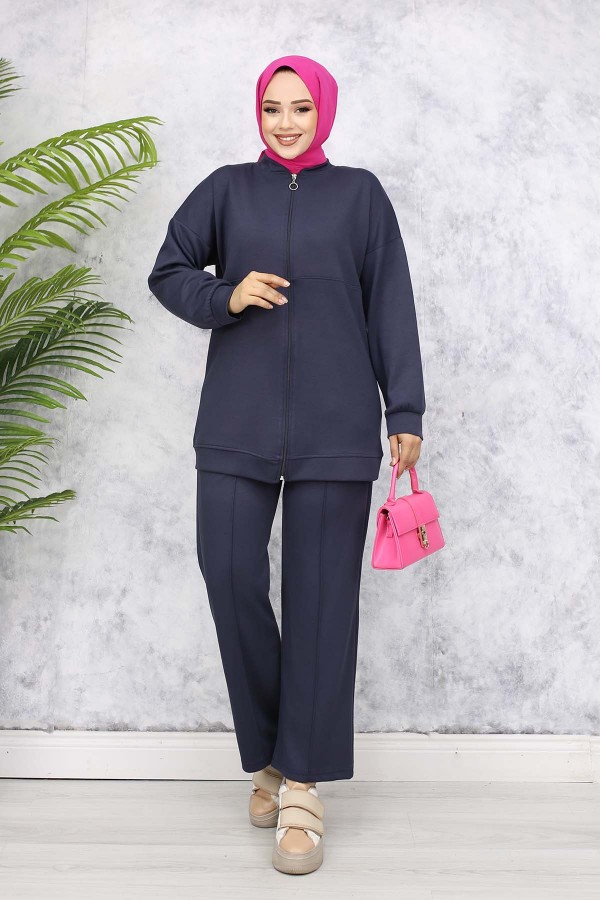 Fermuarlı İkili Takım Antrasit 3344 Fermuarlı İkili Takım Antrasit 3344