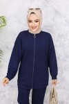 Fermuarlı İkili Takım Lacivert 3344 Fermuarlı İkili Takım Lacivert 3344