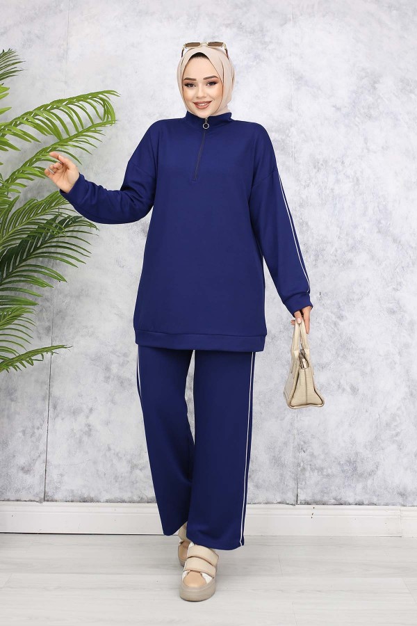 Biyeli İkili Takım Lacivert 3367