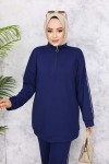 Biyeli İkili Takım Lacivert 3367 Biyeli İkili Takım Lacivert 3367