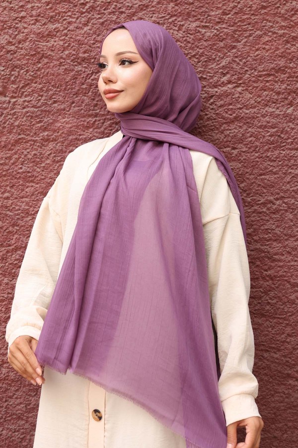 Pamuklu Şal Mor H101 Pamuklu Şal Mor H101