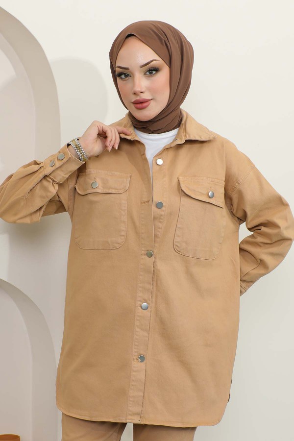 Spor Kot Ceket Bej 6175 Spor Kot Ceket Bej 6175