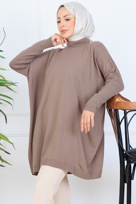 Triko Tunik N7083 Vizon