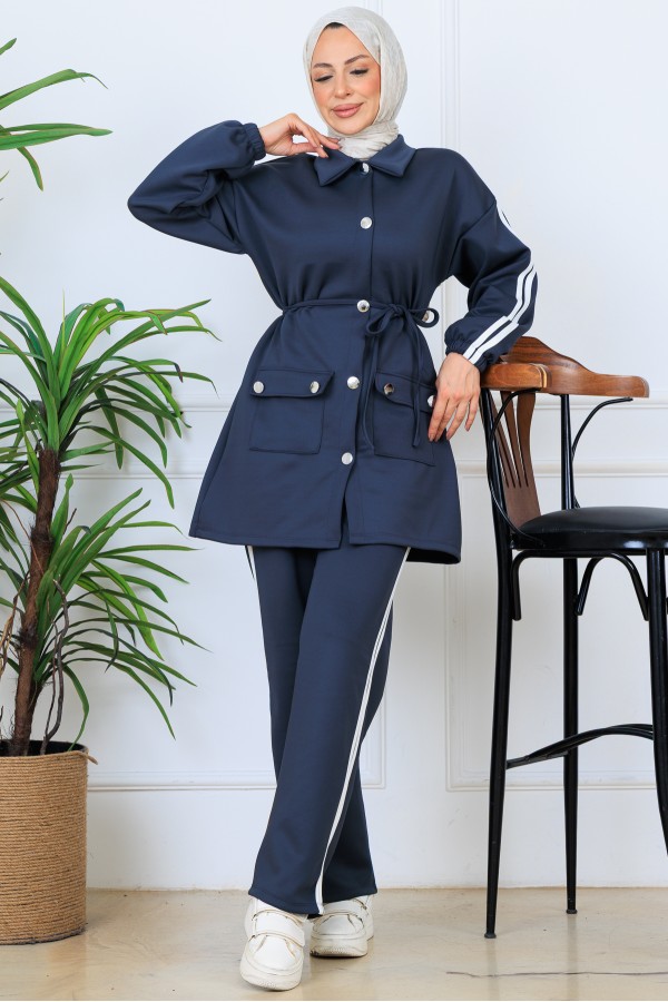 Biyeli Scuba Takım N5333 Antrasit