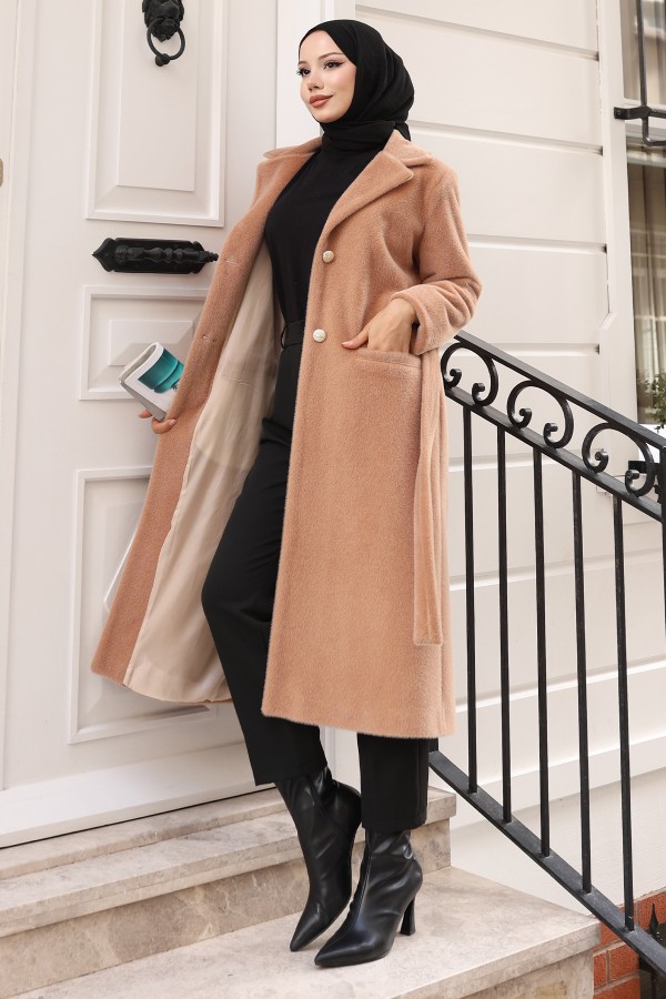 Tay Tüyü Kaban E9154 Camel