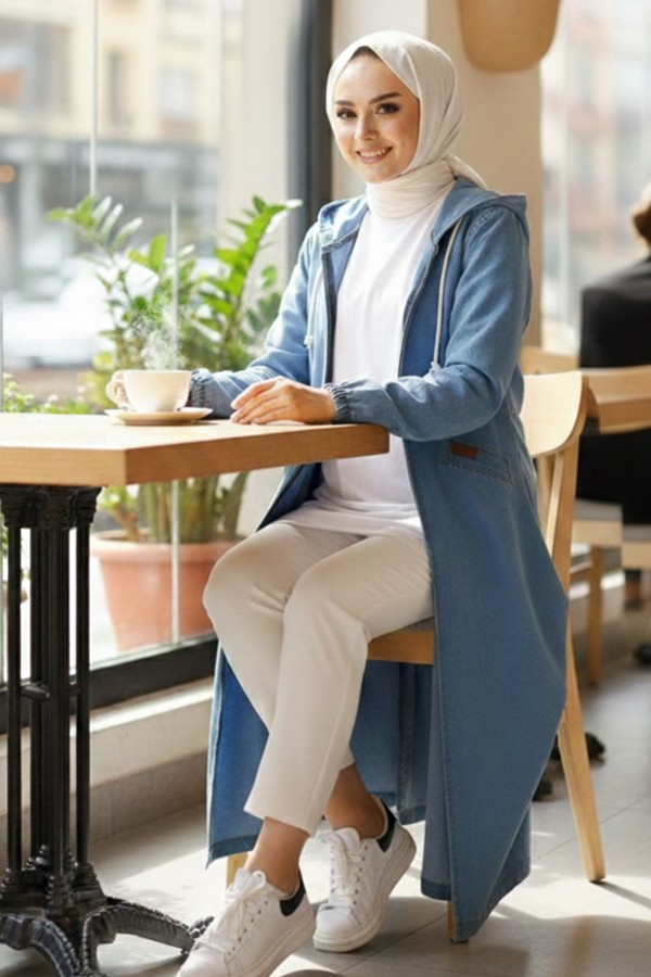 Cepli· Spor Kot Kap O7611-1 Mavi