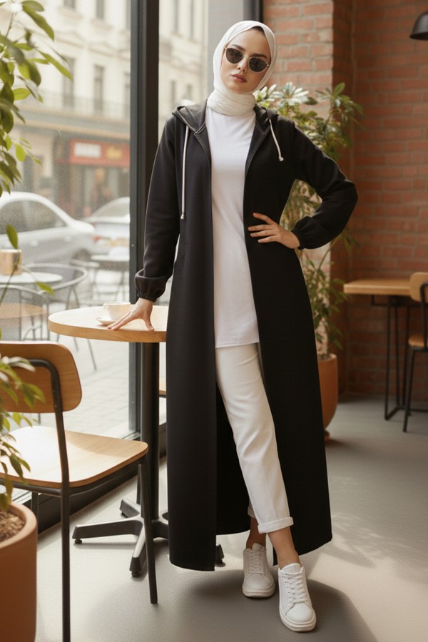 Cepli· Spor Kot Kap O7611-1 Siyah